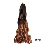 Load image into Gallery viewer, French Curls Braiding Hair Synthetic Hair Spiral Curls Braids Hair Pre Stretched Loose Wave Braiding Hair Extensions For Women
