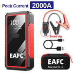 Load image into Gallery viewer, Power Bank 2000A/1200A/600A 12V Car Battery Jump Starter Portable Charger Car Booster Auto Starting Device Emergency Starter
