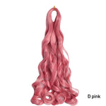 Load image into Gallery viewer, French Curls Braiding Hair Synthetic Hair Spiral Curls Braids Hair Pre Stretched Loose Wave Braiding Hair Extensions For Women
