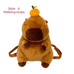 Load image into Gallery viewer, Capybara Plush Backpack
