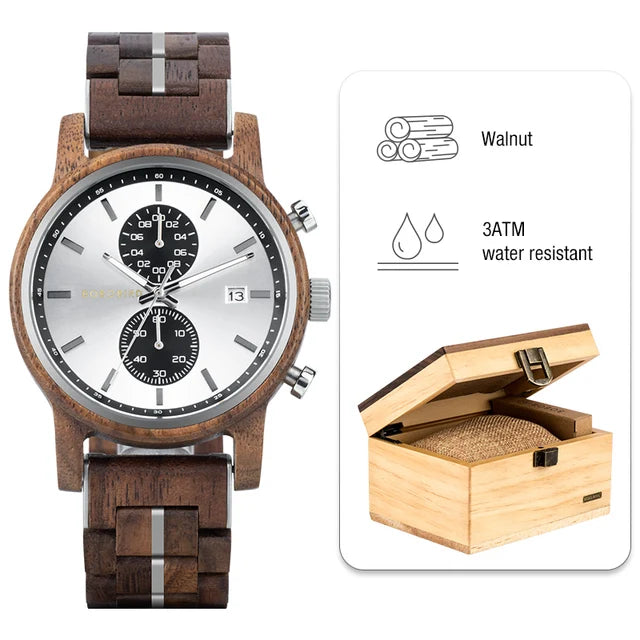 BOBO BIRD Wooden Men Watch - Bundle