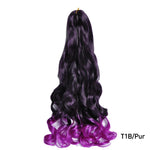 Load image into Gallery viewer, French Curls Braiding Hair14Inch Synthetic Spiral Curls Braids Hair Extensions For Women Pre Stretched Loose Wave Braiding Hair

