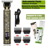 Load image into Gallery viewer, T9 Cordless Electric Hairber Shaver Hair Trimer Home Appliances Travel Barber Razors Shaving Machine for Men Trimmer Man
