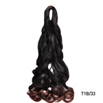 Load image into Gallery viewer, French Curls Braiding Hair14Inch Synthetic Spiral Curls Braids Hair Extensions For Women Pre Stretched Loose Wave Braiding Hair
