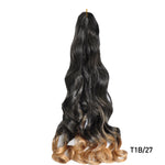 Load image into Gallery viewer, French Curls Braiding Hair Synthetic Hair Spiral Curls Braids Hair Pre Stretched Loose Wave Braiding Hair Extensions For Women
