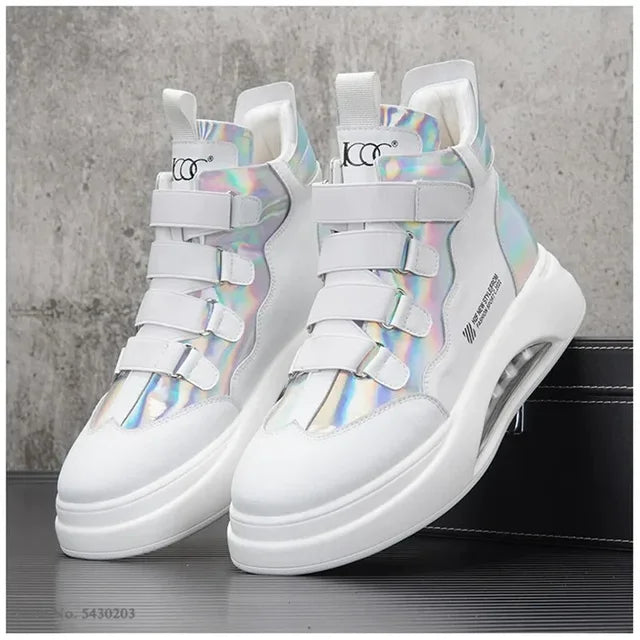 Shiny Luxury Design High Top Sneakers