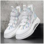 Load image into Gallery viewer, Shiny Luxury Design High Top Sneakers
