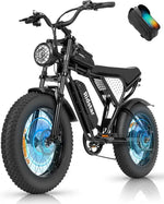 Load image into Gallery viewer, Electric Bike for Adults Q20, 1000W 48V15.6AH E-Bike,30-180 Miles Electric Motorcycle, 20&quot; Fat Tire Dirt Bike
