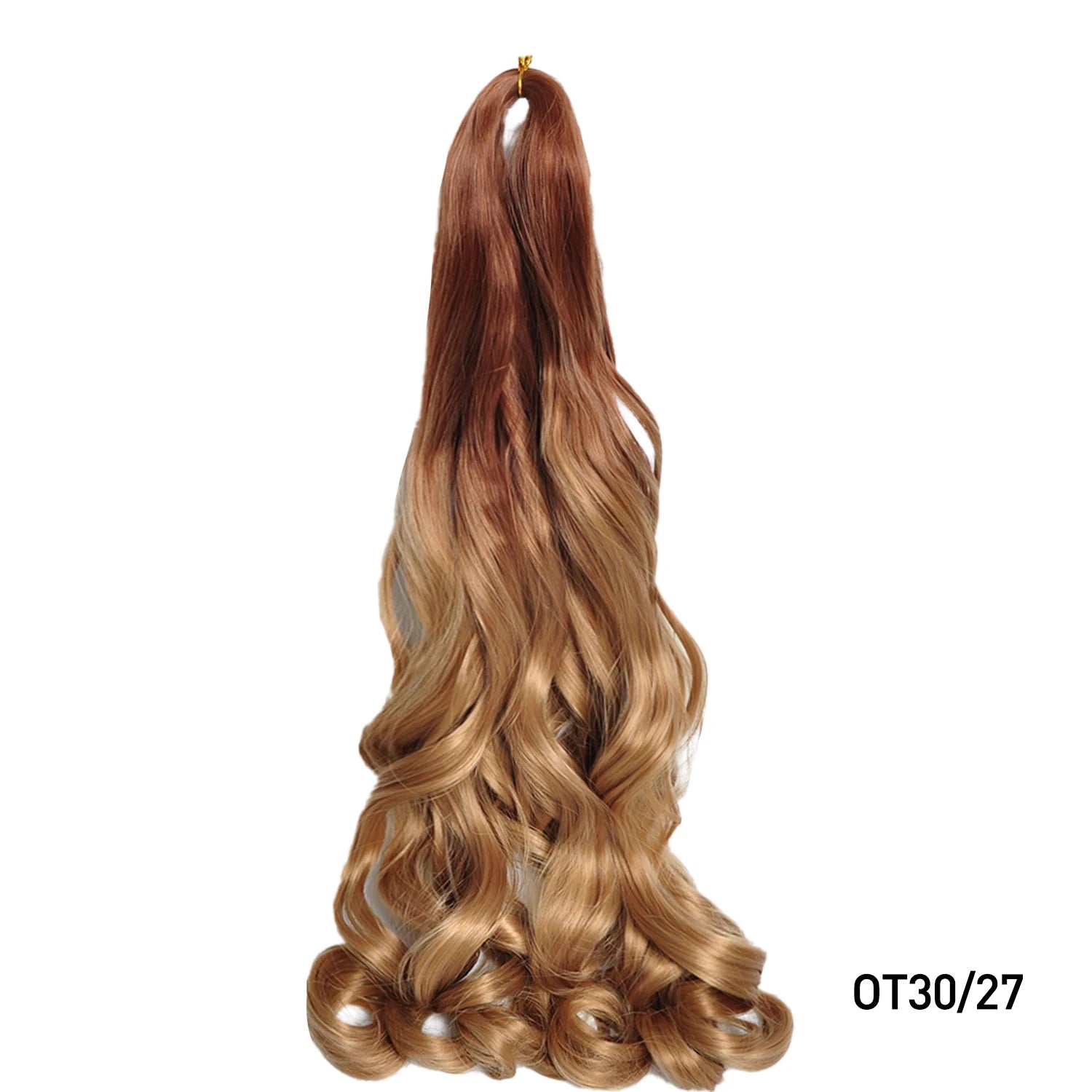 French Curls Braiding Hair14Inch Synthetic Spiral Curls Braids Hair Extensions For Women Pre Stretched Loose Wave Braiding Hair