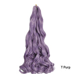 Load image into Gallery viewer, French Curls Braiding Hair14Inch Synthetic Spiral Curls Braids Hair Extensions For Women Pre Stretched Loose Wave Braiding Hair
