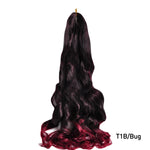 Load image into Gallery viewer, French Curls Braiding Hair14Inch Synthetic Spiral Curls Braids Hair Extensions For Women Pre Stretched Loose Wave Braiding Hair
