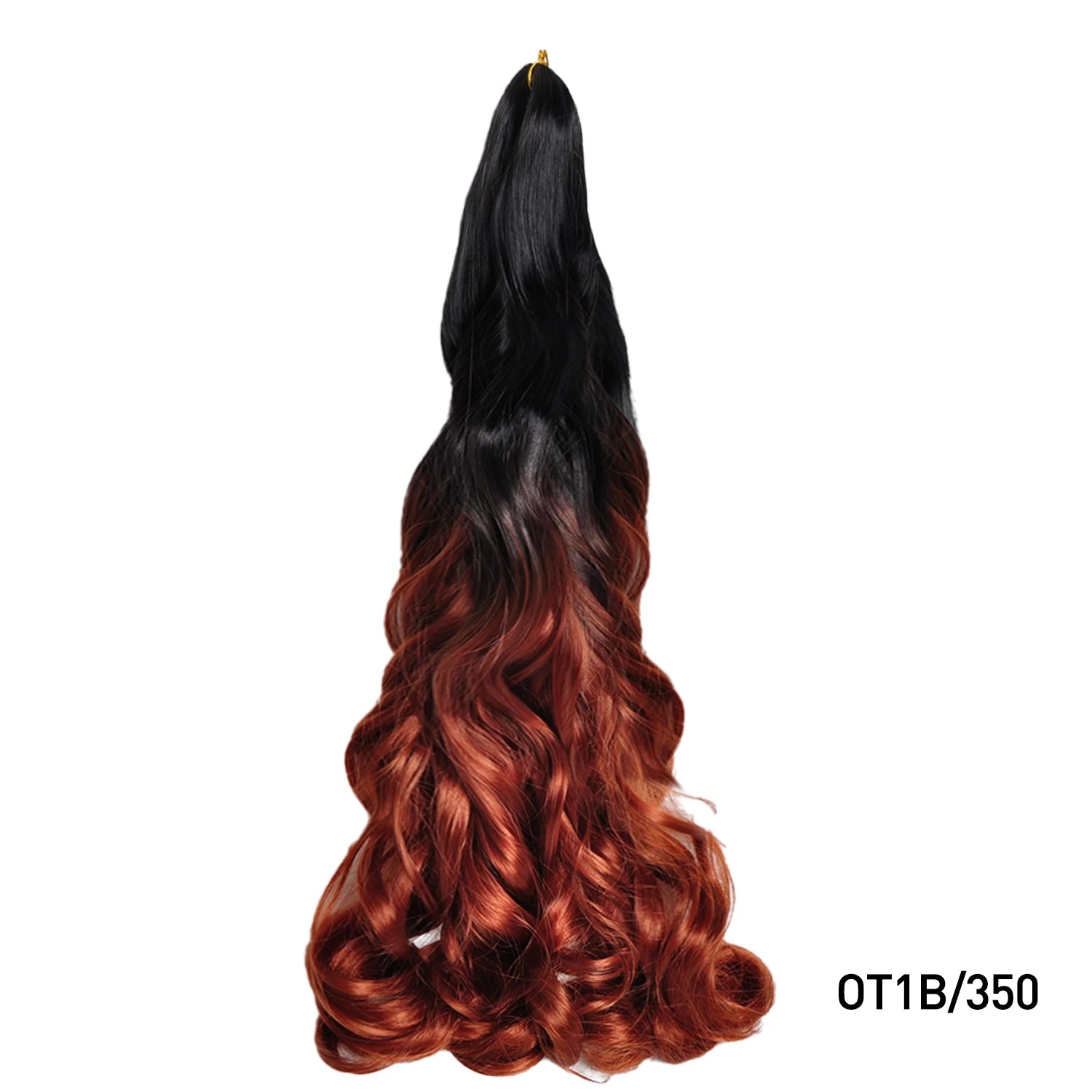 French Curls Braiding Hair14Inch Synthetic Spiral Curls Braids Hair Extensions For Women Pre Stretched Loose Wave Braiding Hair