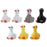 Load image into Gallery viewer, 56PCS Mini Resin Tiny Ducks Durable &amp; Safe Cute Cartoon Mini Duck Toys for Home Office Desktop Housewarming Gift
