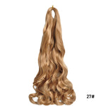 Load image into Gallery viewer, French Curls Braiding Hair Synthetic Hair Spiral Curls Braids Hair Pre Stretched Loose Wave Braiding Hair Extensions For Women
