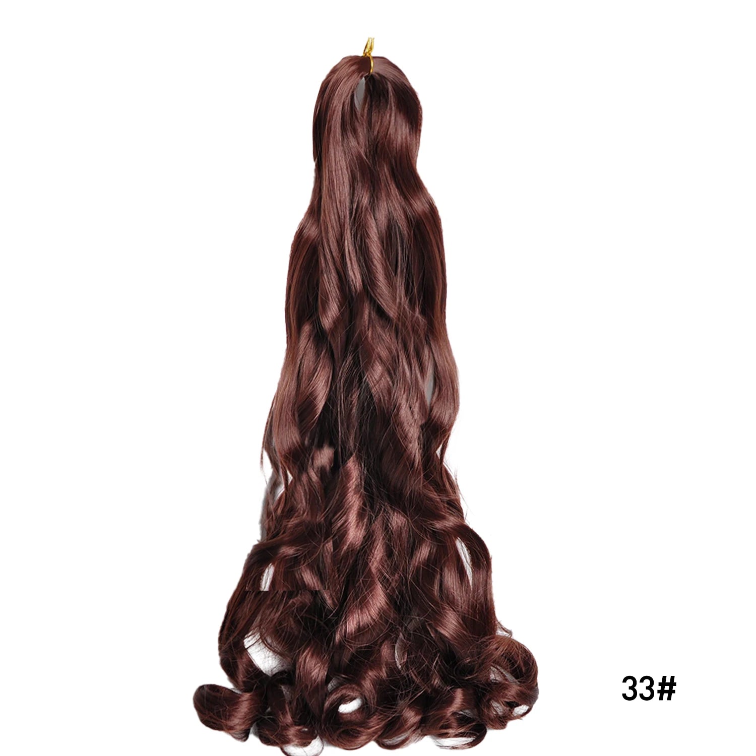 French Curls Braiding Hair14Inch Synthetic Spiral Curls Braids Hair Extensions For Women Pre Stretched Loose Wave Braiding Hair