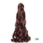 Load image into Gallery viewer, French Curls Braiding Hair14Inch Synthetic Spiral Curls Braids Hair Extensions For Women Pre Stretched Loose Wave Braiding Hair
