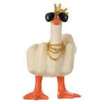 Load image into Gallery viewer, New Duck Funny Creative Middle Finger Ducks Home Decoration Statue Resin Craft Garden Courtyard and Micro Landscape Figurines
