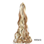 Load image into Gallery viewer, French Curls Braiding Hair Synthetic Hair Spiral Curls Braids Hair Pre Stretched Loose Wave Braiding Hair Extensions For Women

