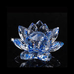 Load image into Gallery viewer, Crystal Lotus Flower Paperweight
