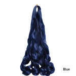 Load image into Gallery viewer, French Curls Braiding Hair Synthetic Hair Spiral Curls Braids Hair Pre Stretched Loose Wave Braiding Hair Extensions For Women
