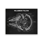 Load image into Gallery viewer, USS Enterprise NCC -1701-D Blueprint Posters and Prints Star Fleet Spaceship Boys Room Wall Art Canvas Painting Home Art Decor
