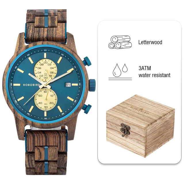 BOBO BIRD Wooden Men Watch - Bundle