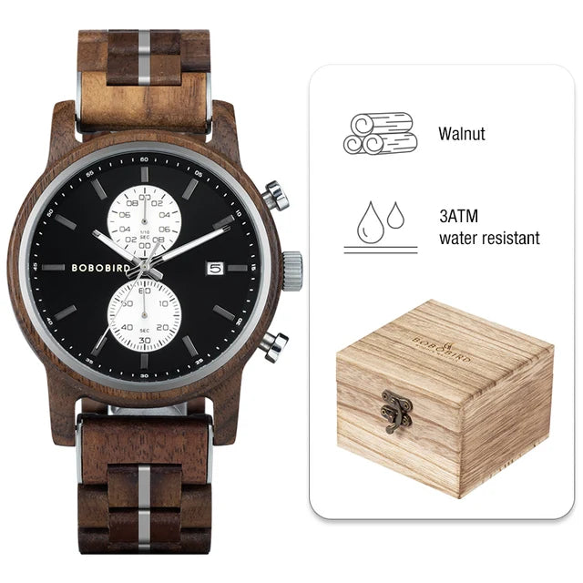 BOBO BIRD Wooden Men Watch - Bundle