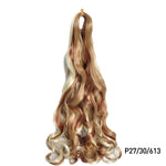 Load image into Gallery viewer, French Curls Braiding Hair Synthetic Hair Spiral Curls Braids Hair Pre Stretched Loose Wave Braiding Hair Extensions For Women
