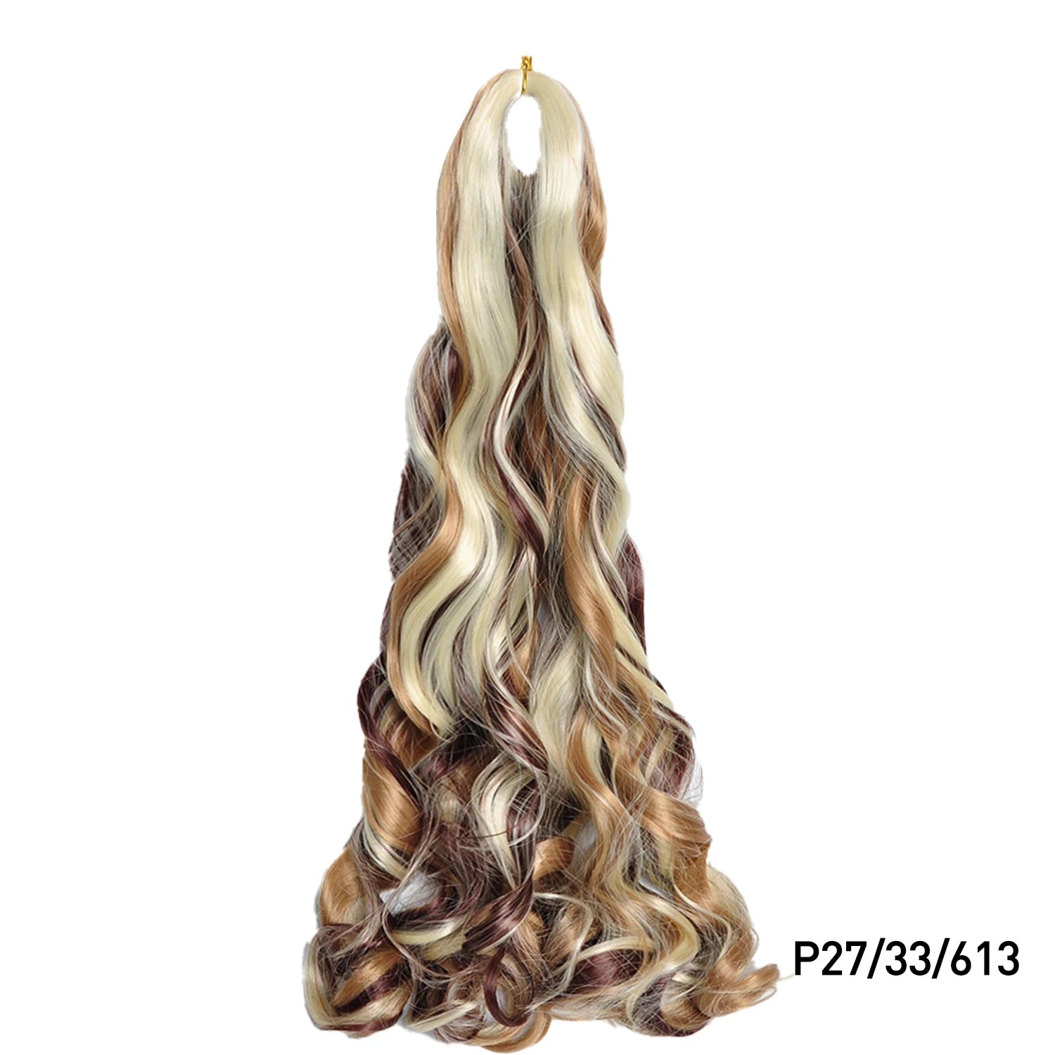 French Curls Braiding Hair14Inch Synthetic Spiral Curls Braids Hair Extensions For Women Pre Stretched Loose Wave Braiding Hair