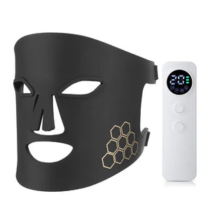 72 LED Photon Beauty Mask Instrument USB Electronic Mask Rejuvenation Lightens Fine Lines Brighten Skin Tone Repair Skin