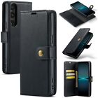 Load image into Gallery viewer, For Sony Xperia 1 5 10 VI V 2in1 Magnetic Removable Leather Wallet Case Cover
