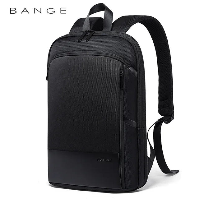 BANGE Men Business Waterproof 15.6" Laptop Backpack Fashion Male Classic Fashion Travel Moto&Biker Light Scalable Shoulder Bags