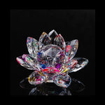 Load image into Gallery viewer, Crystal Lotus Flower Paperweight
