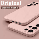 Load image into Gallery viewer, Case For Samsung Galaxy S24 S23 S22 S25 Ultra S24 FE A56 A55 A53 A52 A54 A16 A35 5G Shockproof Liquid Silicone Phone Cover Coque
