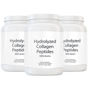 Hydrolyzed Collagen Peptides w/ Biotin 20g