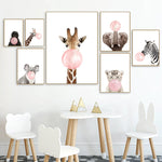 Load image into Gallery viewer, Pink Bubble Child Poster
