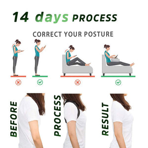 Aptoco Adjustable Back Posture Corrector Clavicle Spine Back Shoulder Lumbar Brace Support Belt Posture Correction