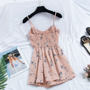 2019 New Women's Dress Sweet Summer Casual Fashion Bohemian Print Thin Strap Sleeveless Black Dress for Women|Dresses