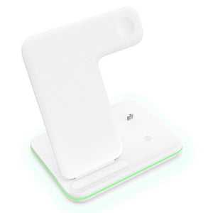 Qi Wireless Charger Stand Holder Station 15W Fast Charging Dock For Apple Watch Series 4 3 2 Airpods Iphone 11 Pro Max XS MAX XR