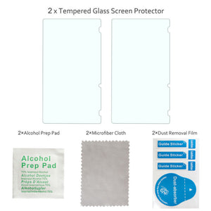 2X Premium HD Tempered Glass Screen Protector Film Guard for Nintendo Switch