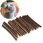 Load image into Gallery viewer, Cat Nip and cat toy for teeth cleaning with sticks and playing with fish toy
