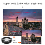 Load image into Gallery viewer, 12X Macro Phone Lens HD Camera Lens 0.45X Super Angle for iPhone 13 12 11 Pro MAX Samsung Xiaomi Huawei Mobile Phone Camera Lens
