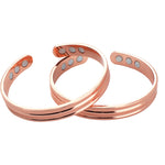 Load image into Gallery viewer, Natuvitz Rose Gold Copper Bracelet
