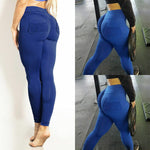 Load image into Gallery viewer, Women Ruched Push Up Leggings Yoga Pants Anti Cellulite Sports Scrunch NEW X285
