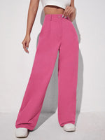 Load image into Gallery viewer, SHEIN EZwear Solid Wide Leg Pants
