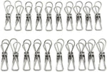 Load image into Gallery viewer, Stainless Steel Clothes Pegs Hanging Clips Pins Laundry Windproof Metal Clamps
