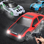 Load image into Gallery viewer, 2.4G High speed Drift Rc Car 4WD Toy Remote Control AE86 Model GTR Vehicle Car RC Racing Cars Toy for Children Christmas Gifts High speed Drift Rc Car 4WD Toy Remote Control AE86 Model GTR Vehicle Car RC Racing Cars Toy for Children Christmas Gifts
