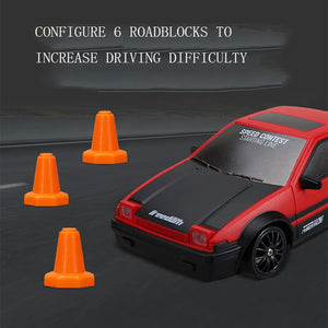 2.4G High speed Drift Rc Car 4WD Toy Remote Control AE86 Model GTR Vehicle Car RC Racing Cars Toy for Children Christmas Gifts High speed Drift Rc Car 4WD Toy Remote Control AE86 Model GTR Vehicle Car RC Racing Cars Toy for Children Christmas Gifts