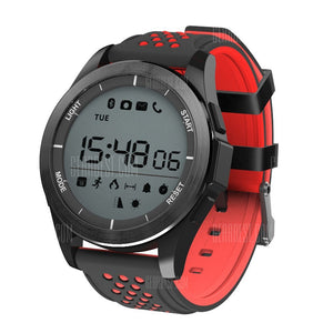 NO.1 F3 Sports Smartwatch, Color - BLACK / RED