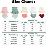 Load image into Gallery viewer, Newborn Baby Boys Girls Summer Outfits Infant Ribbed Knitted Cotton Short Sleeve T-Shirt + Shorts Two Piece Clothes Set
